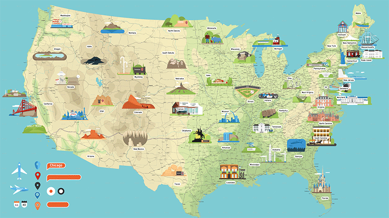 best templates with map of united states templatesvip