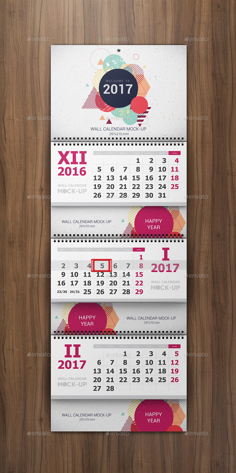 Download 5+ Best Calendar Mockups & Templates - Templates.vip